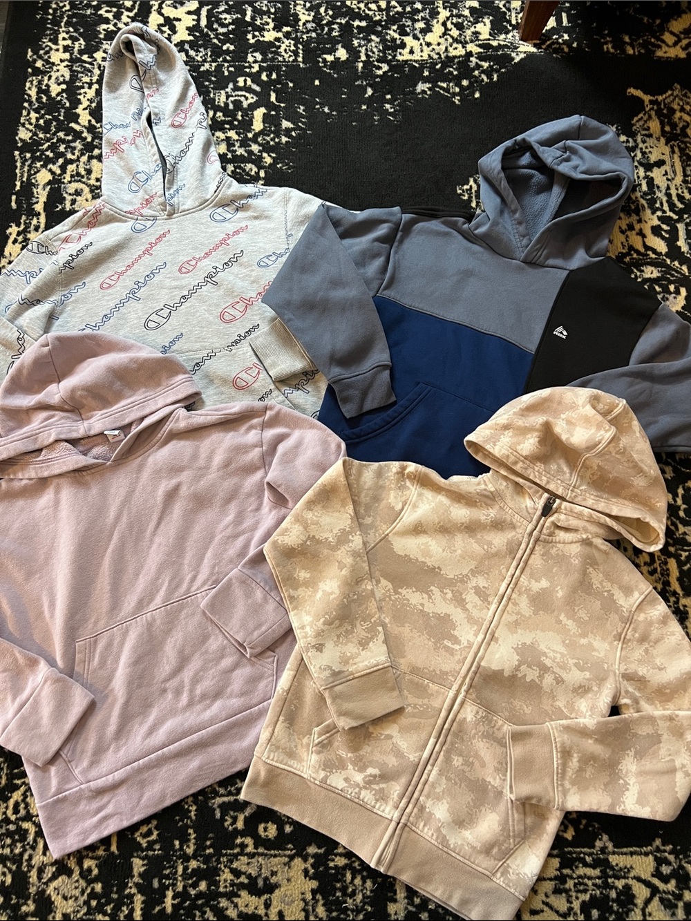 Boys 4 pc hoodie bundle size 8